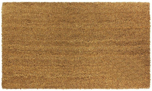 Coir Doormat - Ryburn Plain Natural 35cm x 60cm (02-082)